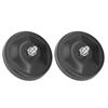 2pcs Magnetic Mounting Base Antiscratch Nondestructive Installation Black Universal for LED Light
