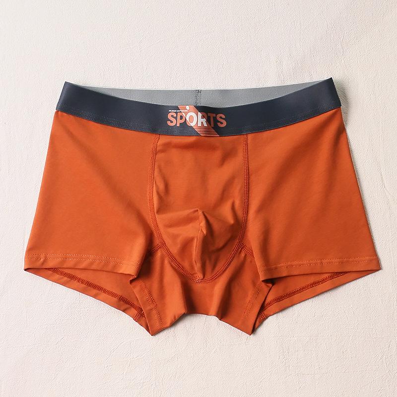 Herren Baumwoll-Boxershorts Herren-Slips Unterhosen Boxershorts Hochelastische Boxer Atmungsaktiv Weich Sexy Bequem Unterwäsche