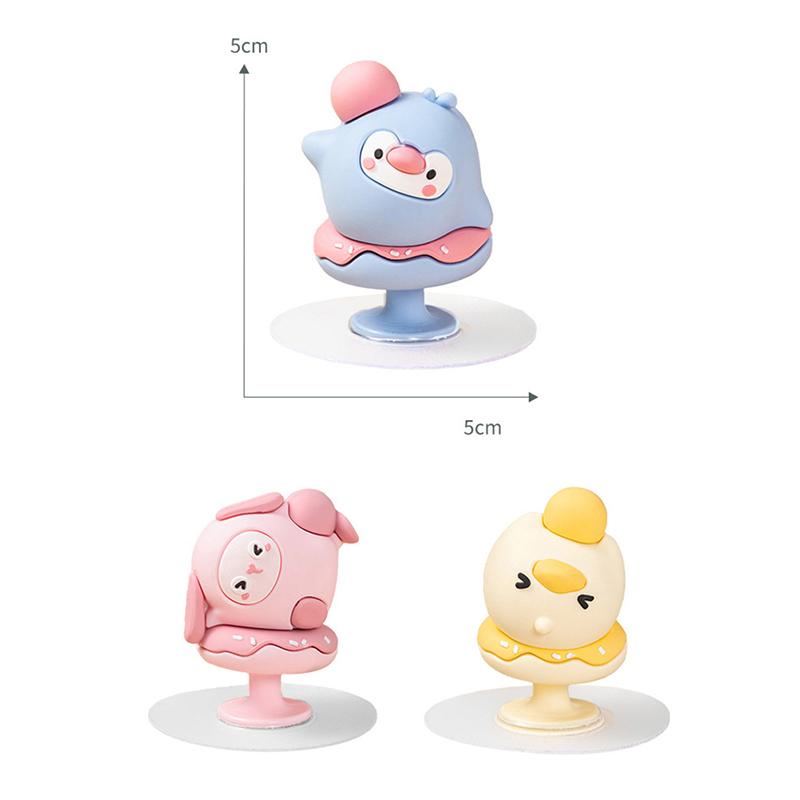 Levantador de Tapa de Inodoro de Dibujos Animados Asiento Soporte de Mango de Silicona Herramienta para Levantar la Tapa del Inodoro Toile