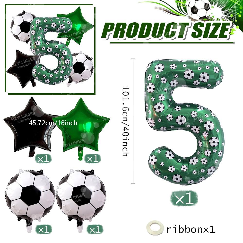 Soccer Balloon Kit |football Theme Birthday Decor For Birthday Party Supplies, Football Party Balloon, Sports Theme Party Favors