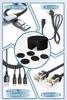Maveek Super Strong Magnetic Cable Holder, New Magnetic Holder, Cable Clip, Cable Management System, Drop and Loss Prevention, with Metal Plate,