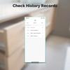 Für Tuya-kompatibles intelligentes Schubladenschloss IC-Karte NFC schlüsselloser Zugang für Holzschränke Schließfächer Weißes ABS-Material