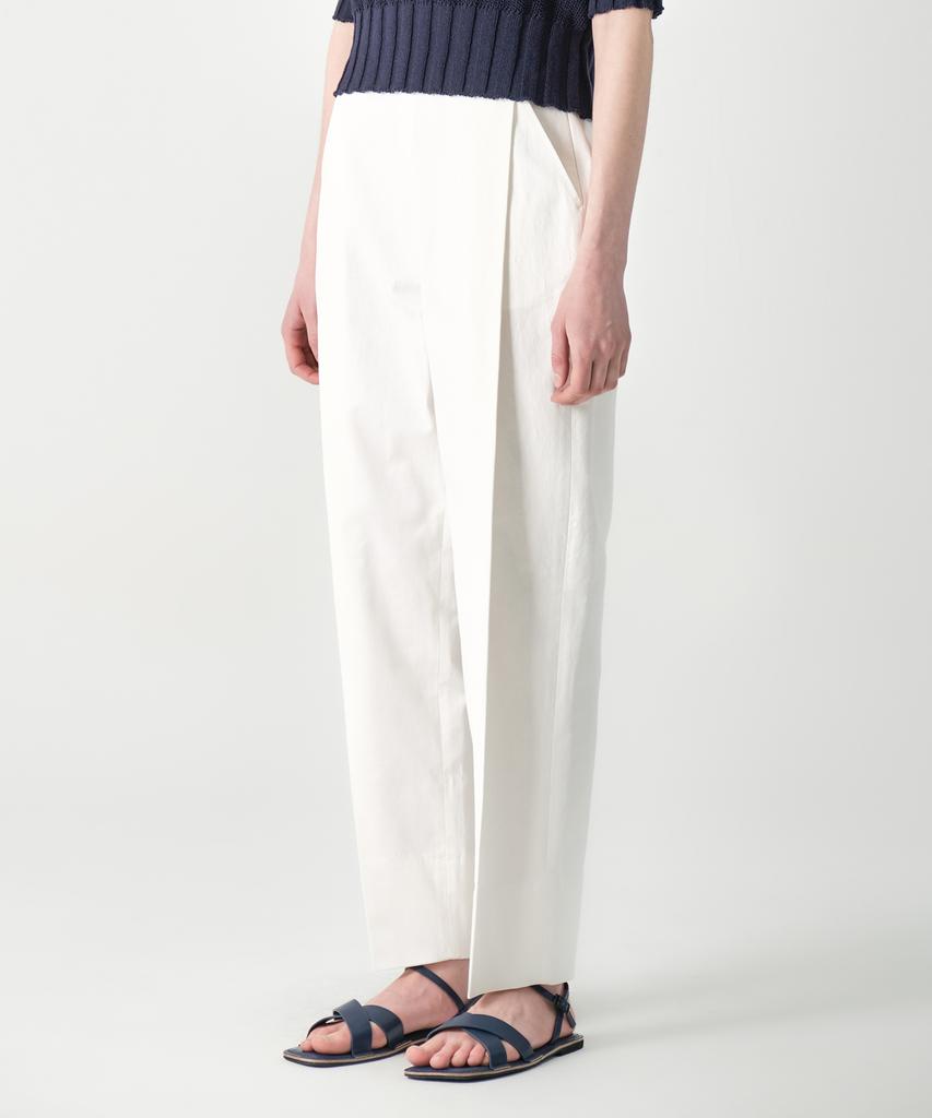 JUN BY JUN K Round Pants_White