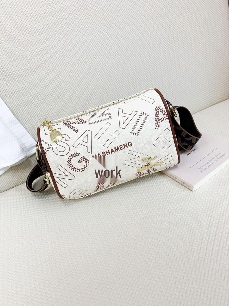 Trendy Versatile Floral Crossbody Shoulder Bag - Large Capacity Pillow Design