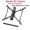 Mark4 V2 10inch FPV Frame Combo Set F405 V3S FC 60A 4-in-1 ESC 3115 900KV Motor Propeller ELRS for RC FPV Freestyle Racing Drone