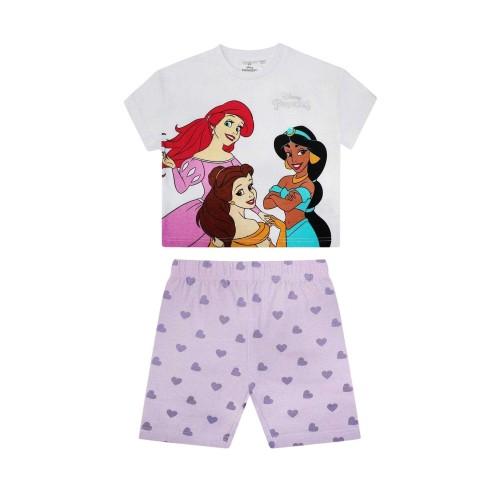Disney Princess Childrens/Kids T-Shirt & Shorts Set