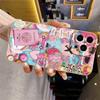 Travel Plane Printed Matte Phone Case For Samsung Galaxy S25 S24 S23 Ultra S22 Plus S21 FE A56 A55 A54 A53 A36 A35 A16 A26 Cover