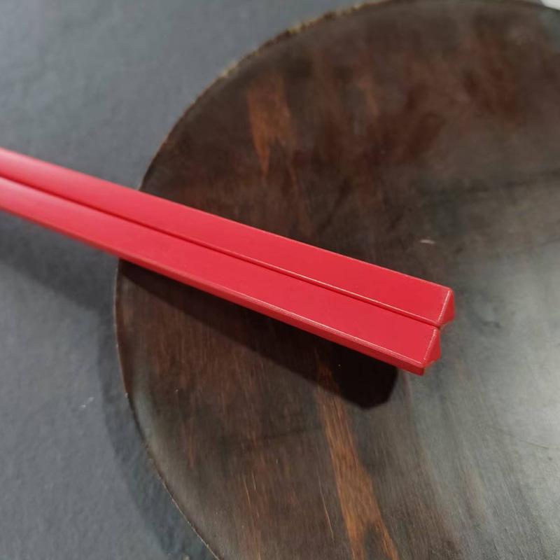 Pauzinhos de liga - antiderrapantes, resistentes a mofo e ao calor, estilo japonês e coreano para uso doméstico/hoteleiro