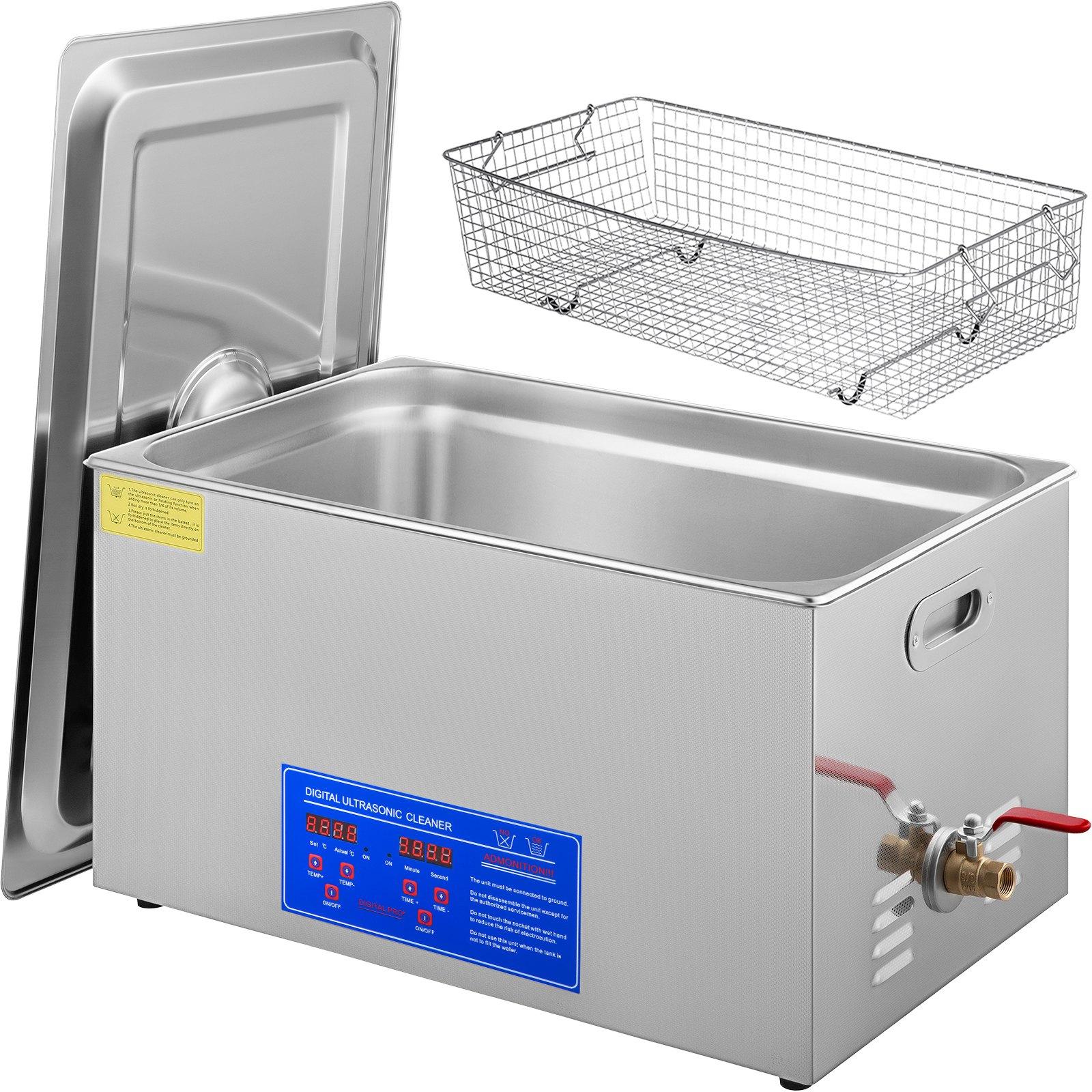 VEVOR 22L Ultrasonic Cleaner Machine Stainless
