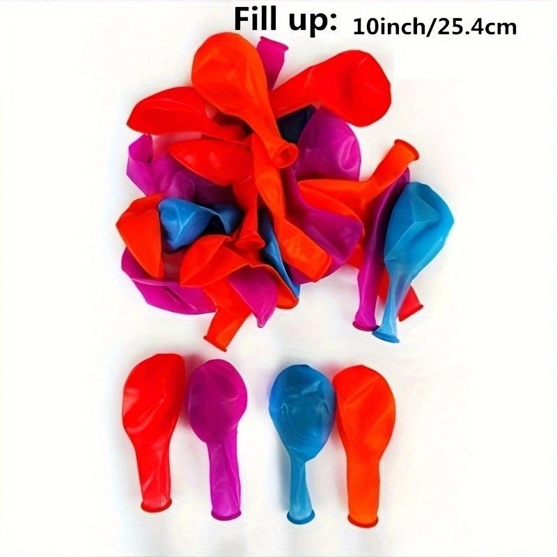 12pcs Neon Glow Balloons Reusable Glow In the Dark Baloon Neon Glow Party Balloon 6 Colors Fluorescent Birthday Party Decor Kids