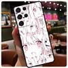 Kawaii Japan Girls Harajuku Pink Phone Case For Samsung Galaxy S25 S24 S23 S22 S21 S20 Ultra S9 S10 Plus S25 FE S24 FE Cover