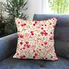 Flowers and plants Cushion Cover Comfortable Reversible Pillow Cover Ideal for Car Sofa Bedroom  Beyond