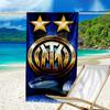 Toalla de Playa Estampada con el Escudo del Inter de Milán, Microfibra Súper Suave, Regalo Perfecto de Cumpleaños, para Piscina, Playa, Viajes, para familiares y amigos