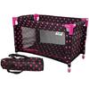 Lean Alice Doll Bed Black and Pink