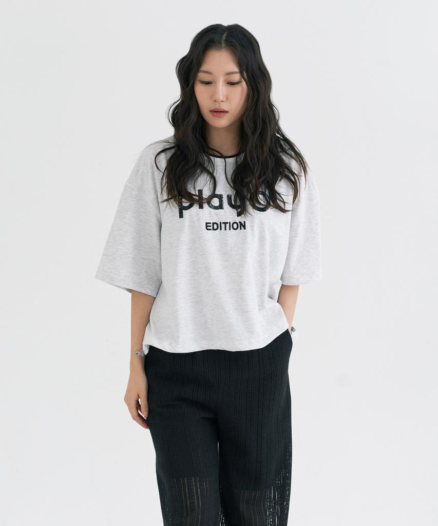 Peulleio Wide Fit Lace Pants _ Black