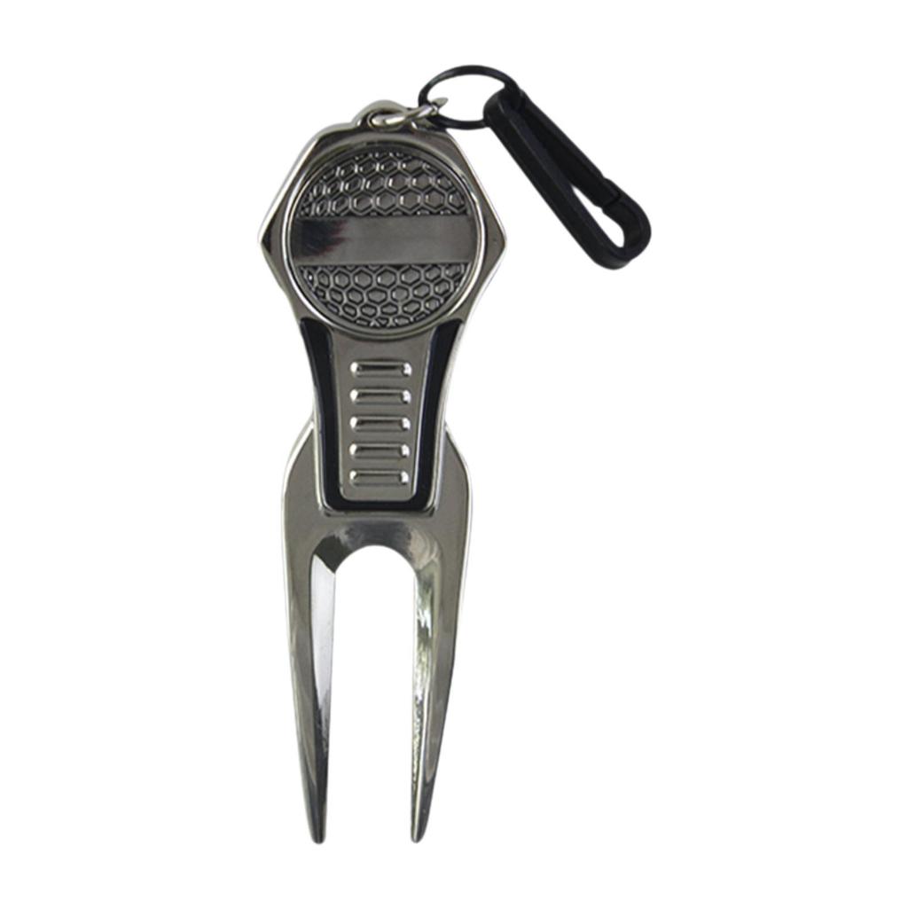 Golf Divot Repair Tool Groove Cleaner Multifunctional Lightweight with Magnetic Golf Ball Marker for Golfer Golf Supplies