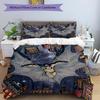 3pcs Duvet Cover Set (1*Duvet Cover + 2*Pillowcase, Without Core),Batman Print Bedding Set, Bedroom Decor, All‑Season, Birthday Gift