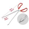Snake Reptile Feeding Tongs Extra Long Tweezers for Bearded Dragon Reptile Tank Accessories Anti-Skid Feeding Tongs