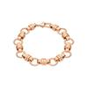 Bracelet - LUXENTER - AFRICA Fantasia - 925 Sterling Silver - 18k Yellow Gold Finish - Turquoise