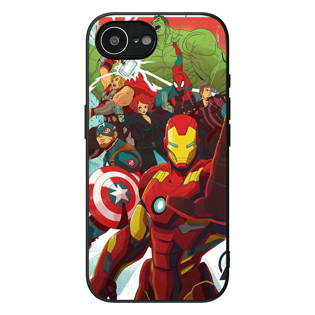 

Ironman Marvels Superhero Iron Man Phone Case for Samsung Galaxy S22 S21 S20 FE Ultra Plus A35 A36 A37 A33 A34 A04 A71 Cover Galaxy S21+ 5G