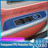 for Infiniti QX80 2025 TPU Central Control Screen Protector Scratch-Resistant Transparent Interior Sticker Car Accessory