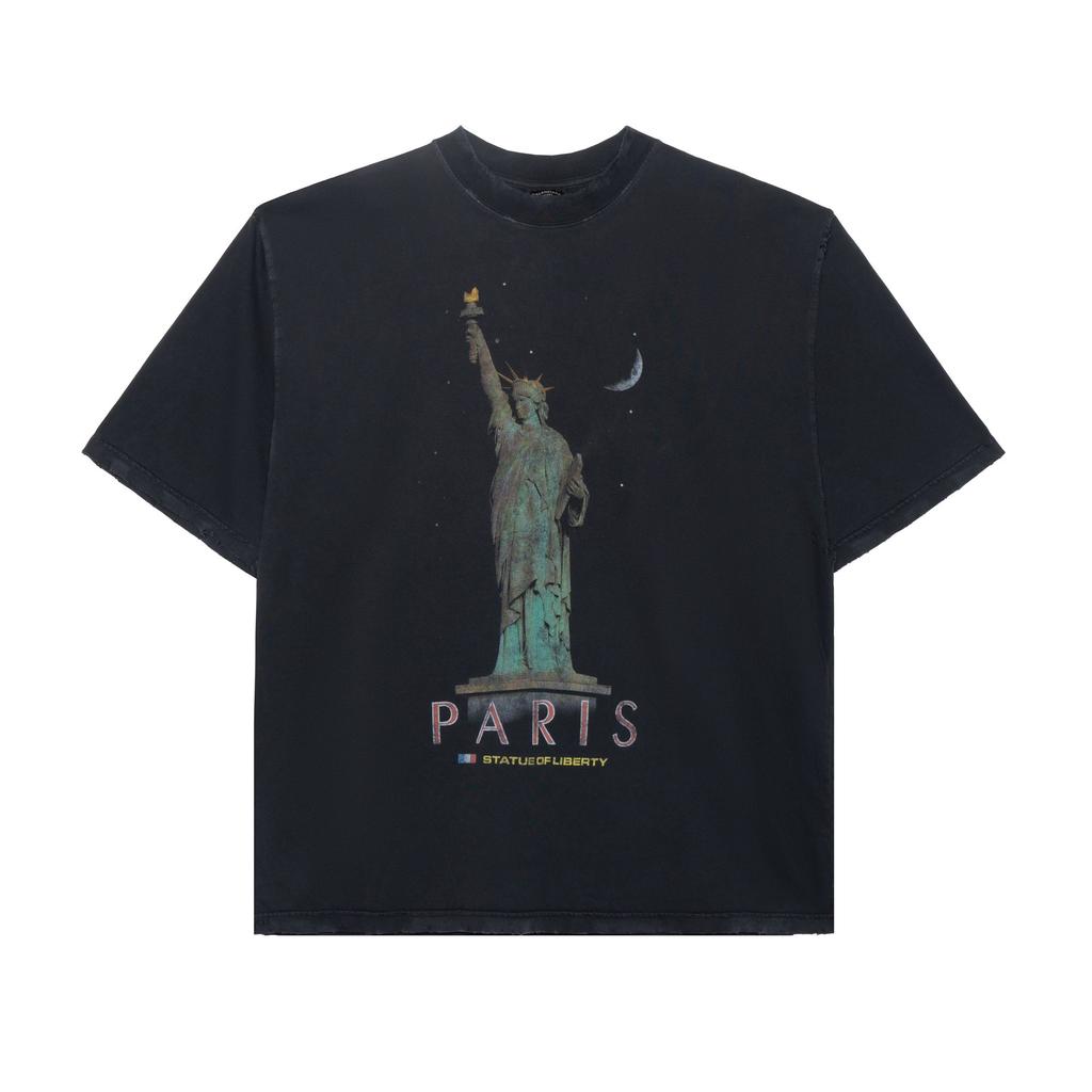 Balenciaga Paris Liberty T-Shirt Medium Fit 764235TQVR91083