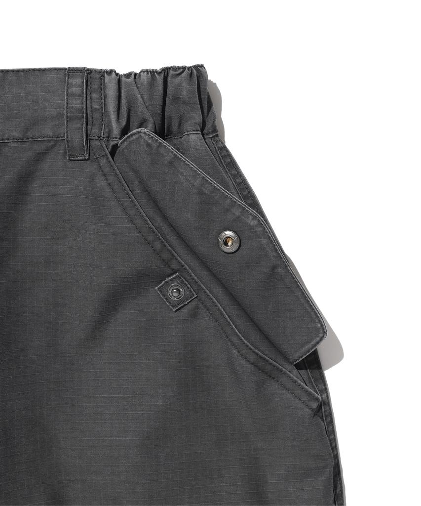 AECA Ripstop Washing Cargo Pants-Charcoal