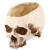1pc Resin Skull Head Design Flower Pot Planter Container Decoration