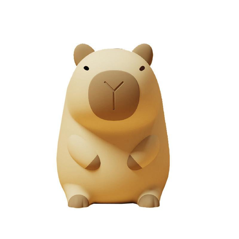 

Creative Capybara Night Light Silicone Figurine For Home Decor And Gift