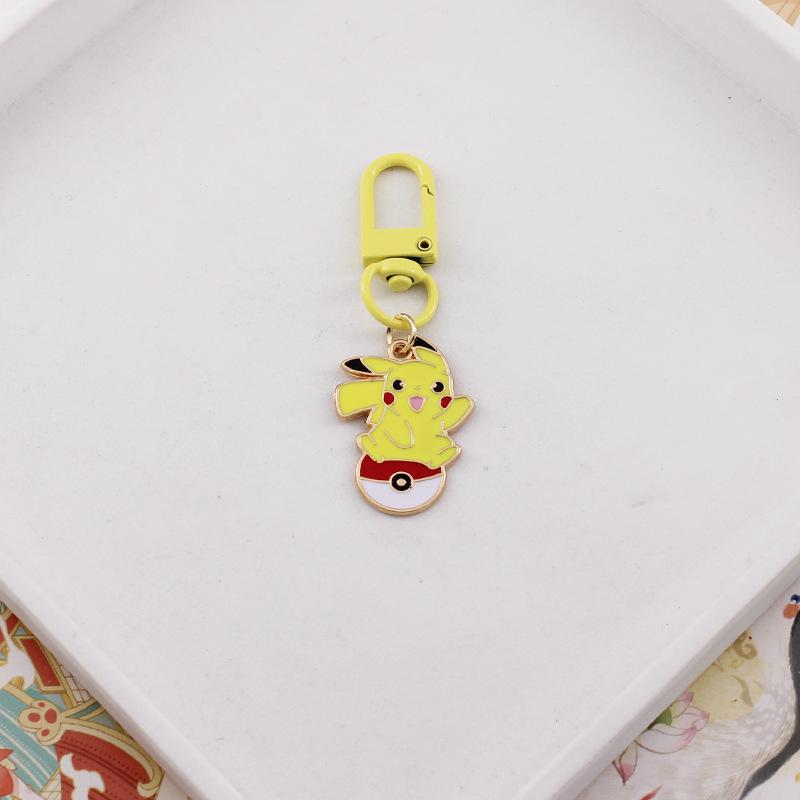 85 Styles Pokémon Pocket Monster Keychain Bag Decor Pikachu Desk Ornaments Car Key Chain Accessories Small Gift Between Friends