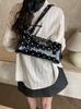 Women's 2026 Polka Dot PU One-Shoulder Crossbody Bag - Stylish & Simple Medium Size Handbag