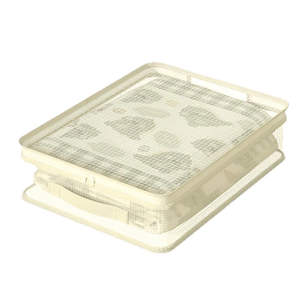 

PVC Net Storage Bag Large Capacity Mesh Quilt Organizer Dustproof Household Bag