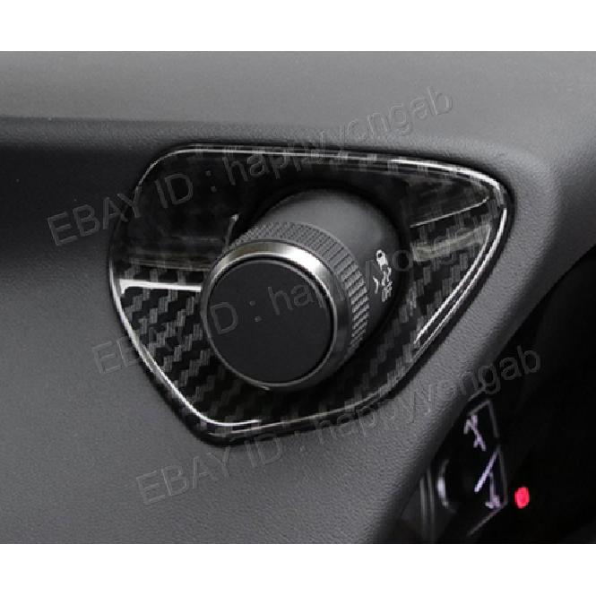 Drive Mode Knob Bezel Carbon Fiber Cover Trim For -2024 Lexus UX 200 250h