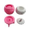 Halloween Pumpkin Resin Jar Molds Candle Cup Silicones Molds for Candle Cup Jewelry Storage Jar Home Decorations