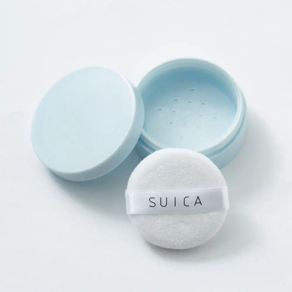 1Pcs Puff Powder Subpackage Empty Loose Powder Jars with Sifter Macaron Dispersion Powder Box White Cap Mini Cosmetics Container