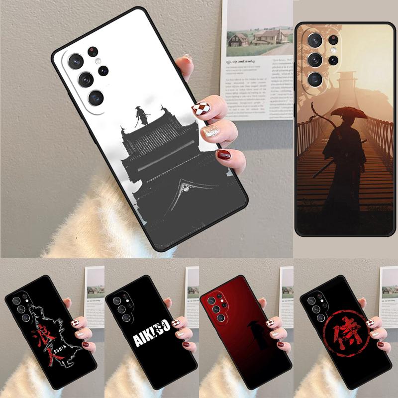 Aikido Samurai Warrior Phone Case for Samsung Galaxy note 10 pro S26 Ultra S23 S24 FE S25 S21 S22 PLUS shockproof Cove