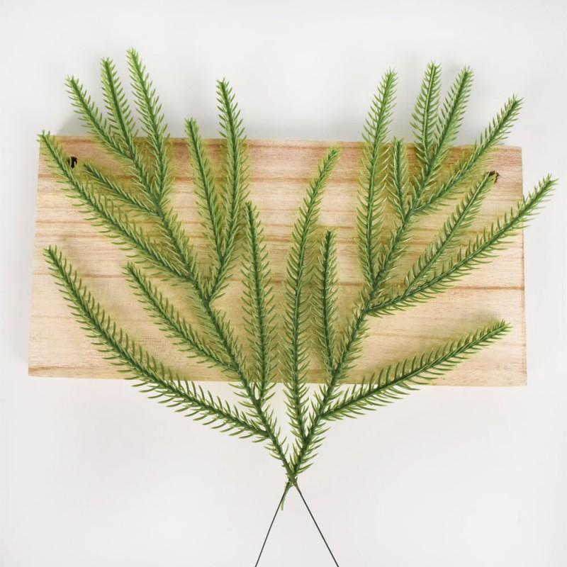 Realistic Soft PVC Pine Needle Garland Christmas Tree Decor Wedding Home Outdoor Use