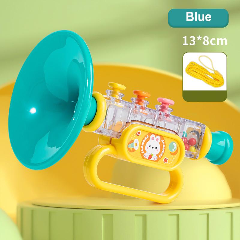 Baby Educational Fun Trumpet Toy Children's Whistle Musical Instrument Exercise Speech Development Toy Birthday Gift