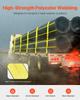 VEVOR Winch Straps, 10.2 cm x 12.2 m, 2722 kg Load Capacity, 8165 kg Break Strength, Truck Straps with Flat Hook