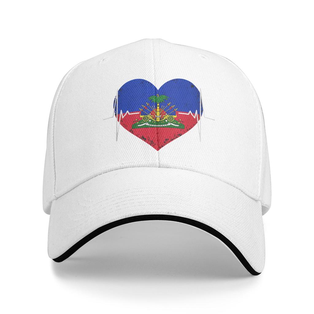 Haitian Heritage Flag Day Month Love Haiti Pride Baseball Cap Male Hip Hop Hats Spring Streetwear Running Hippie Baseball Caps