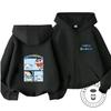 New Kids Zipper Hooded Sweatshirt Cute Cartoon Trendy Winter Outerwear Boys Girls