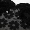 Summer Maxi Dress Elegant Women Backless Floral Cut Out Sexy Party Gown See Through Halter Club