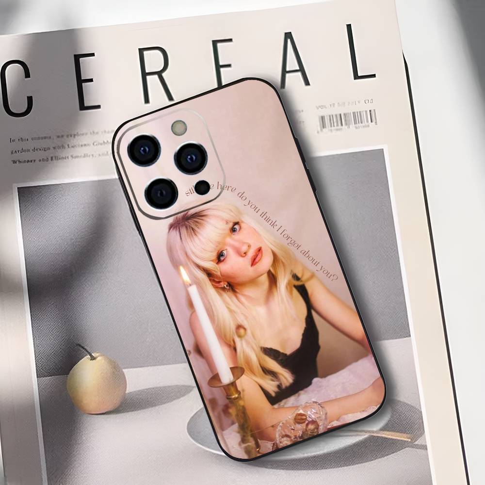 M-Maisie P-Peters Phone Case For iPhone 17,16,15,14,13,12,11 Plus,Pro Max,XS,Soft Silicone Black Cover