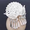 Glinting Tassels Hair Jewelry Queen Headdress for Pageant Proms Bridal Wedding Bridal Wedding Headwear