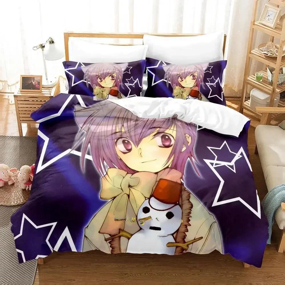 3d Print Anime LOVELESS Bedding Set Duvet Cover Comforter Bed Set Quilt Cover Pillowcase King Queen Twin Size Boys Girls Adult