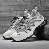 Autumn platform casual sports shoes couple outdoor rock climbing mountain climbing shoes breathable mesh elastic band dad shoes