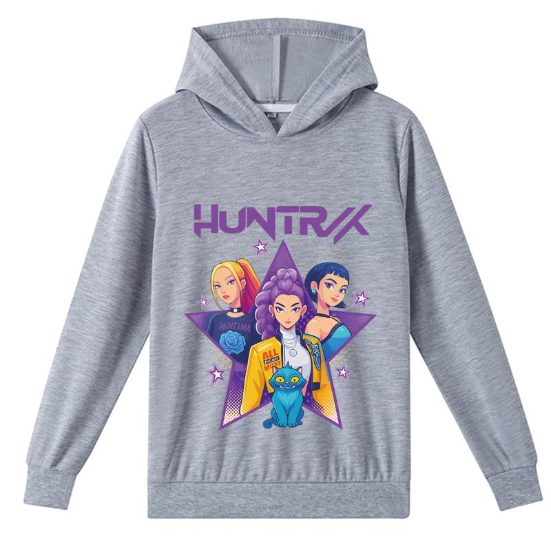 Winter Fashion Comfortable Soft Versatile Style Witcher Sisterhood Printed Children's Cute Warm Hoodie