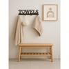 Vintage Iron Hook: Rustproof Farmhouse Coat Rack for Entryway & Home Decor Gift