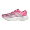 adidas Tênis Feminino Adizero Evo SL Tecido Rosa Fusão Prata Metálico Rosa Transparente KI6932