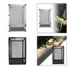 Reptile Terrarium Pet Enclosure Multifunctional Sturdy Reptile Tank Interaction